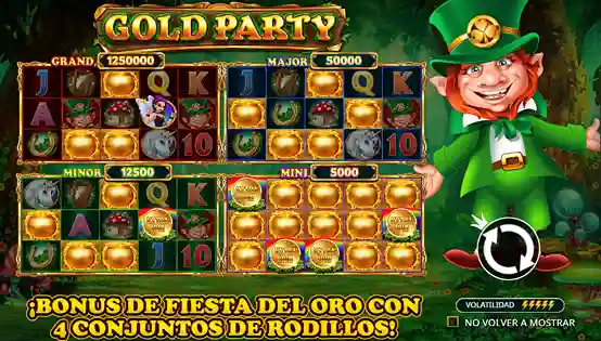 Gold Party Slot - Informação Geral